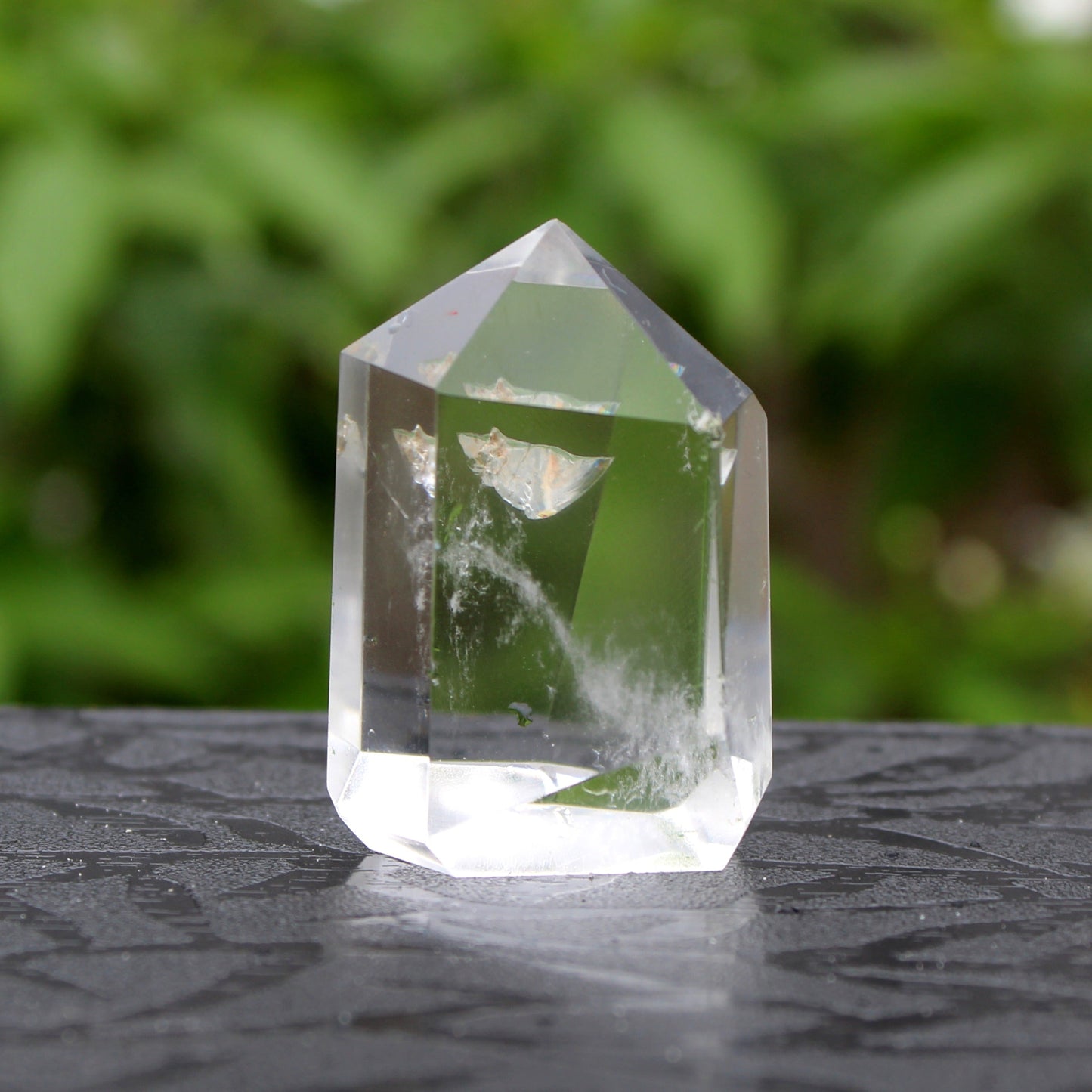 Natural Clear Quartz Polished Point 50 mm