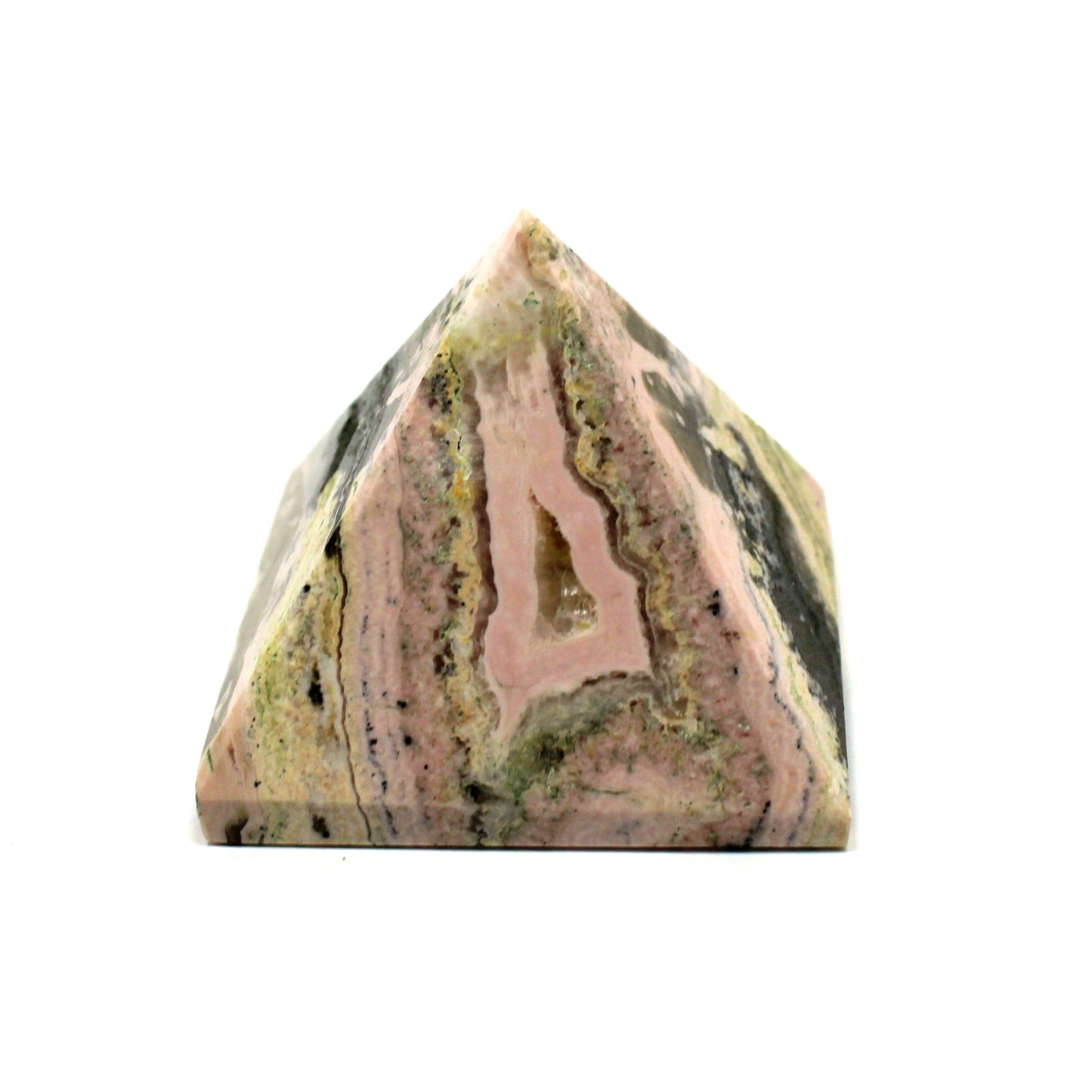 Natural 50 mm Rhodochrosite Pyramid