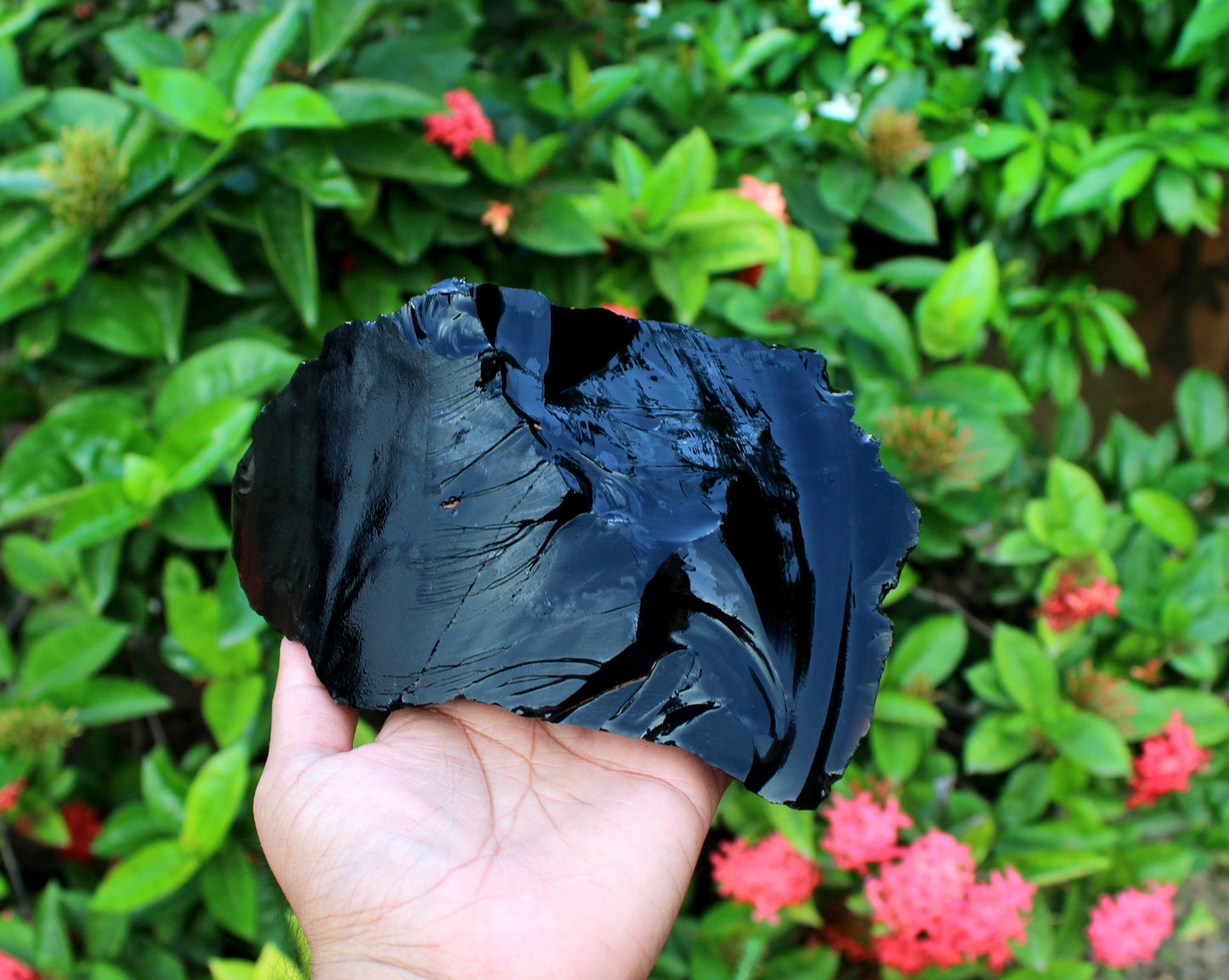 XL Black Obsidian Raw Stone