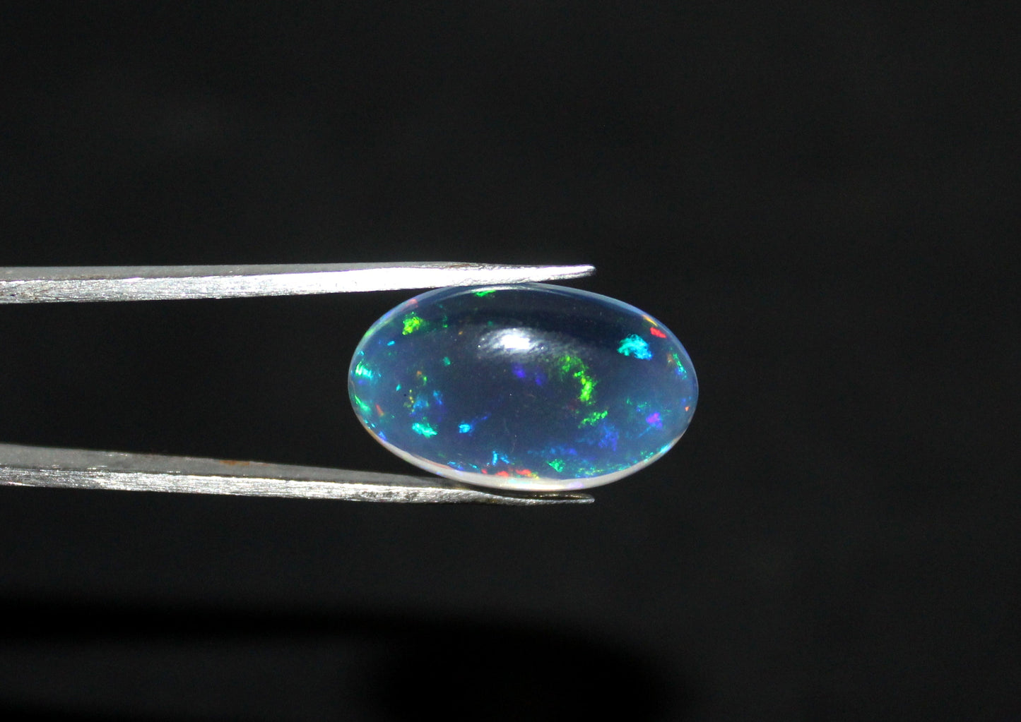 Natural Fire Ethiopian Opal 11.5 x 18.5 mm