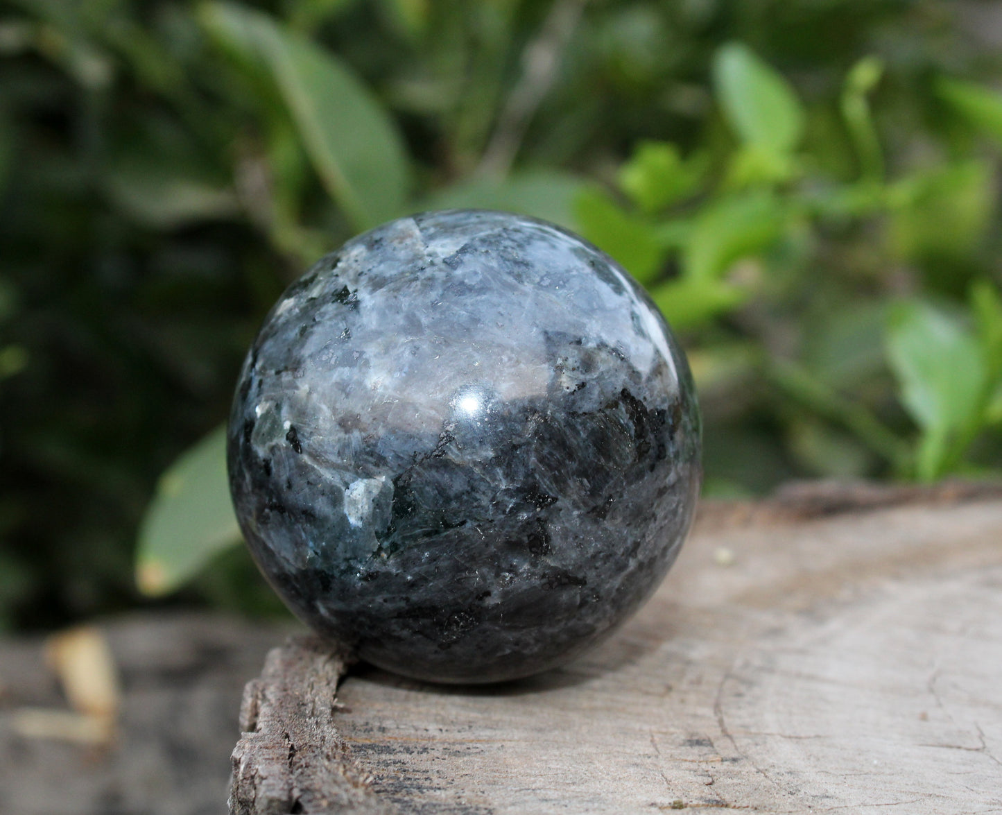 Natural 52 mm Larvikite Sphere