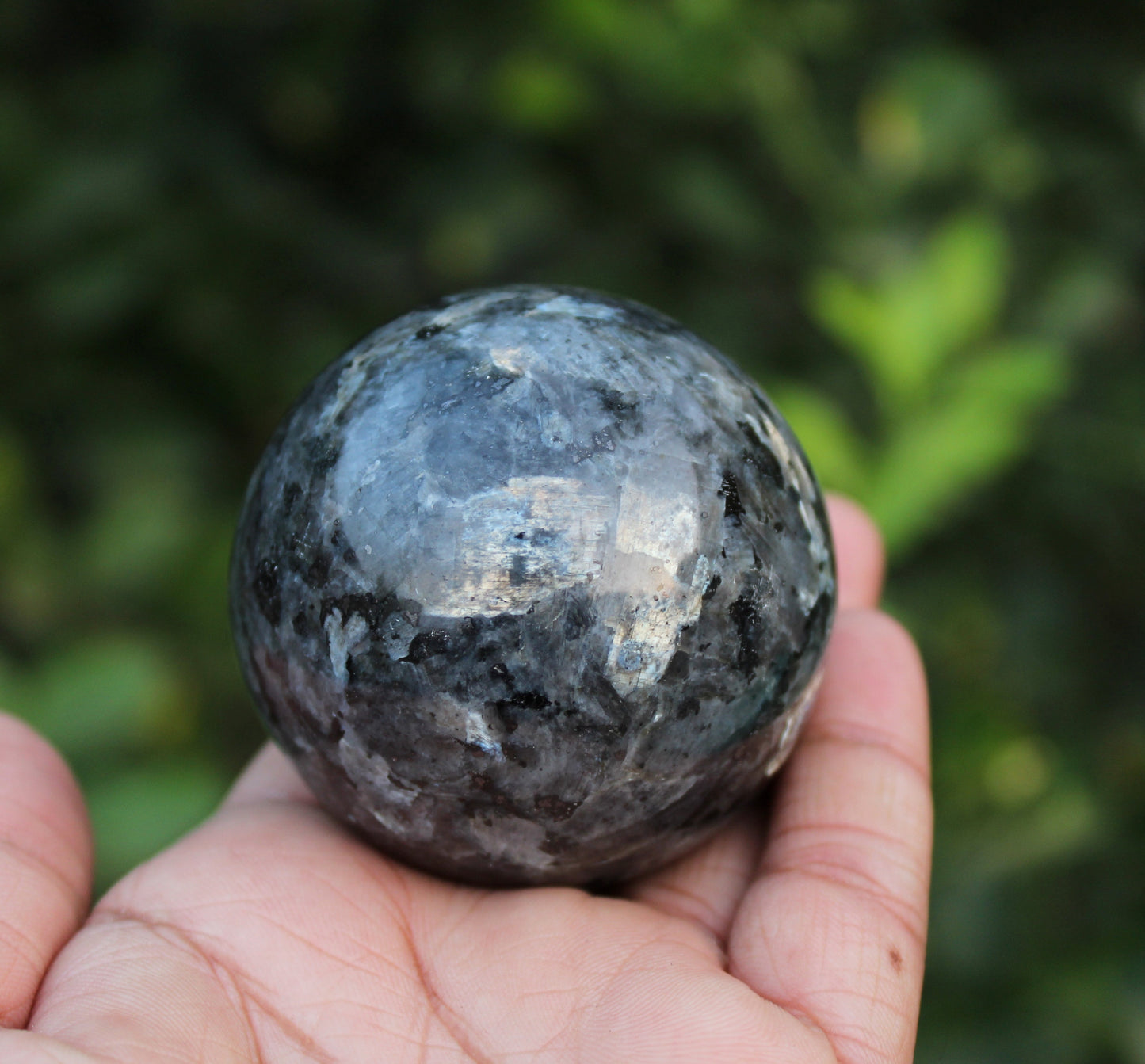 Natural 52 mm Larvikite Sphere