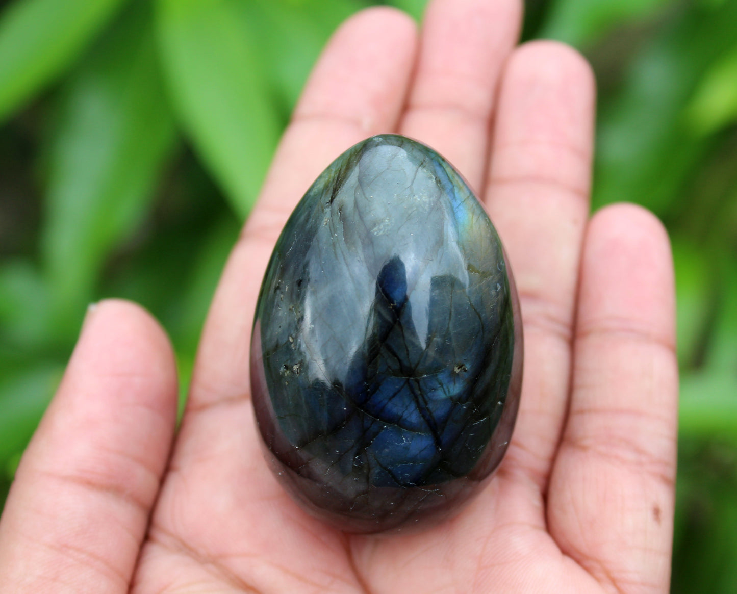 Natural Labradorite Egg 55 mm