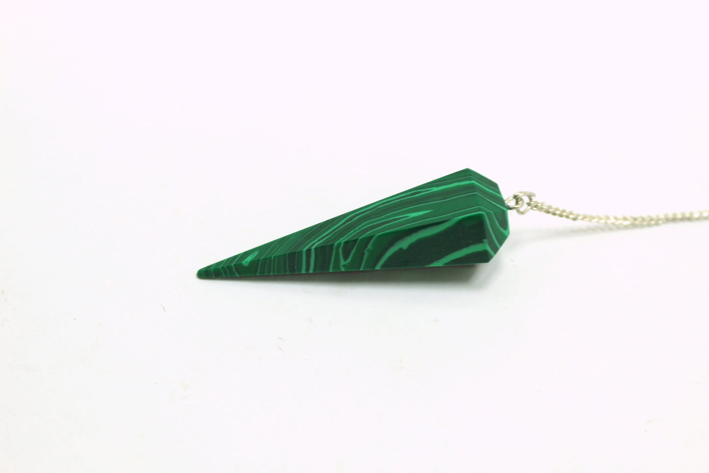 Malachite Dowsing Pendulum