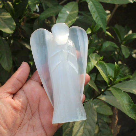 Large 5 inch Selenite Angel