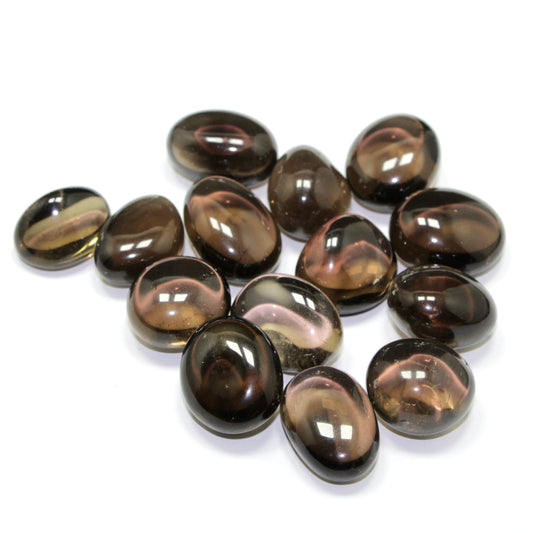 2 Lb Smoky Quartz Tumbled Stone - Wholesale