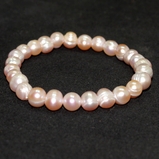 Natural Freshwater Pearl Bead Bracelet