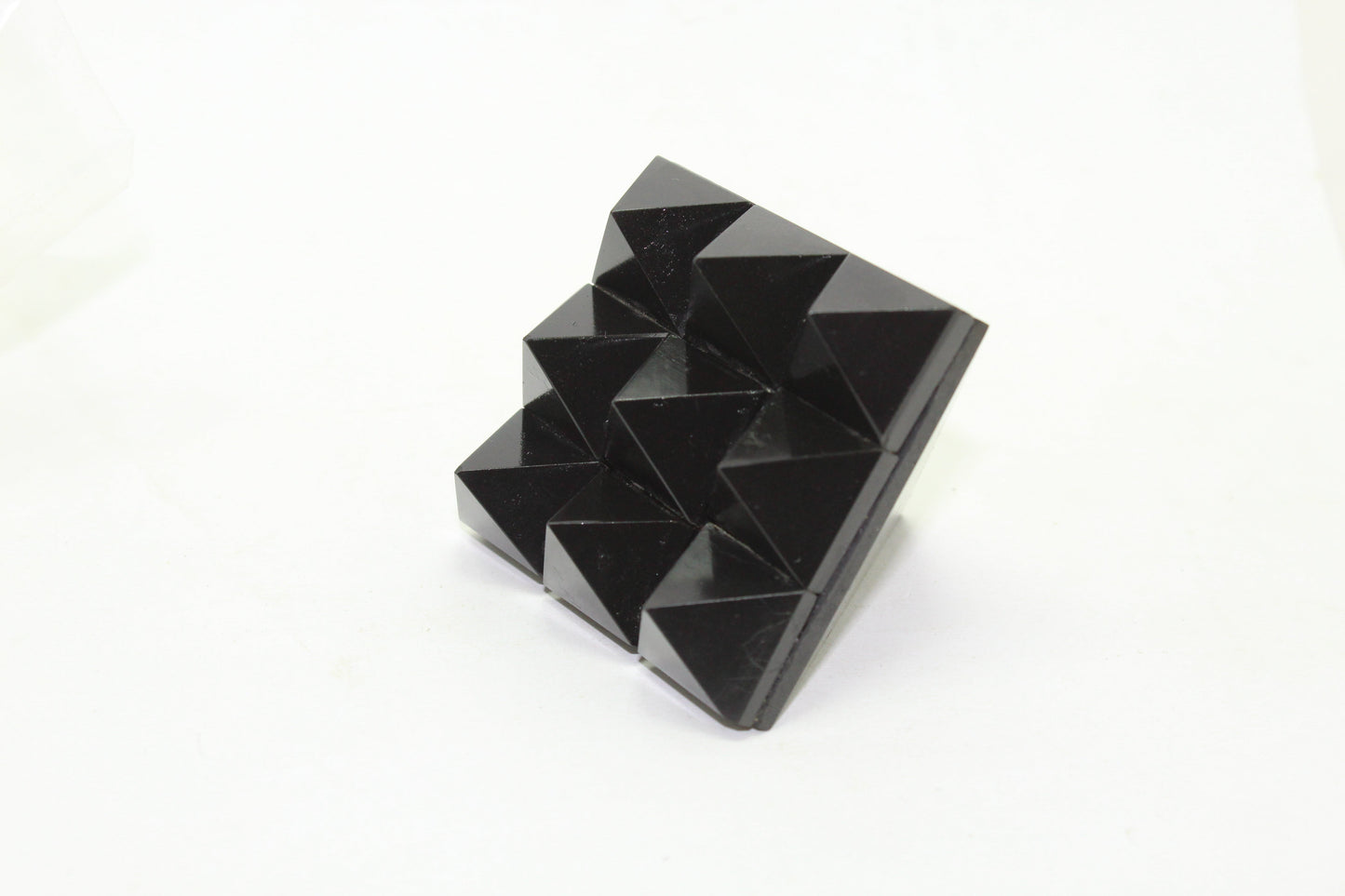 9 Black Tourmaline Pyramid