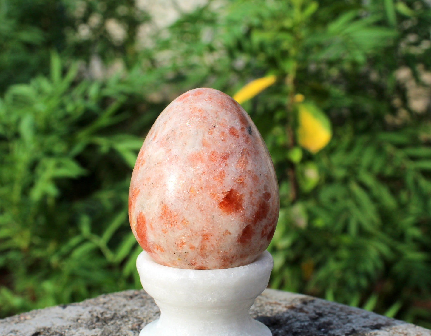 Natural Sunstone Egg 55 mm