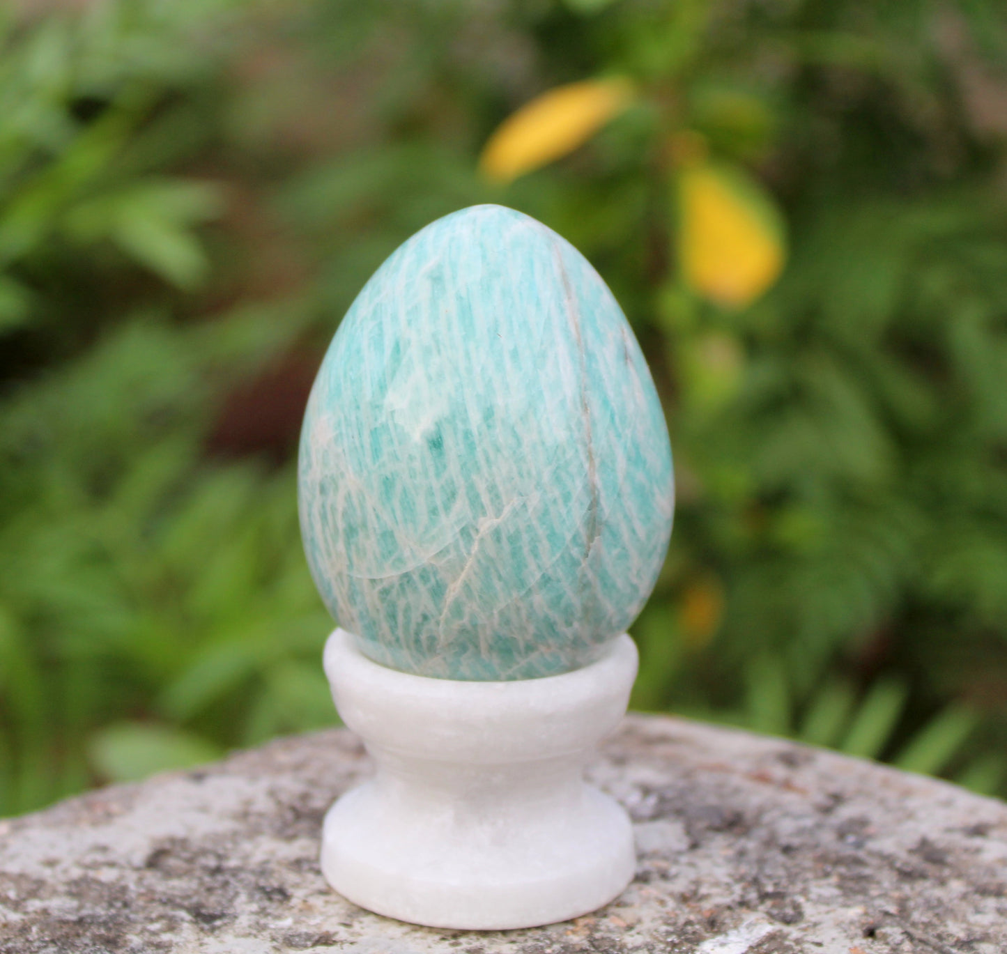 Natural Amazonite Egg 55 mm