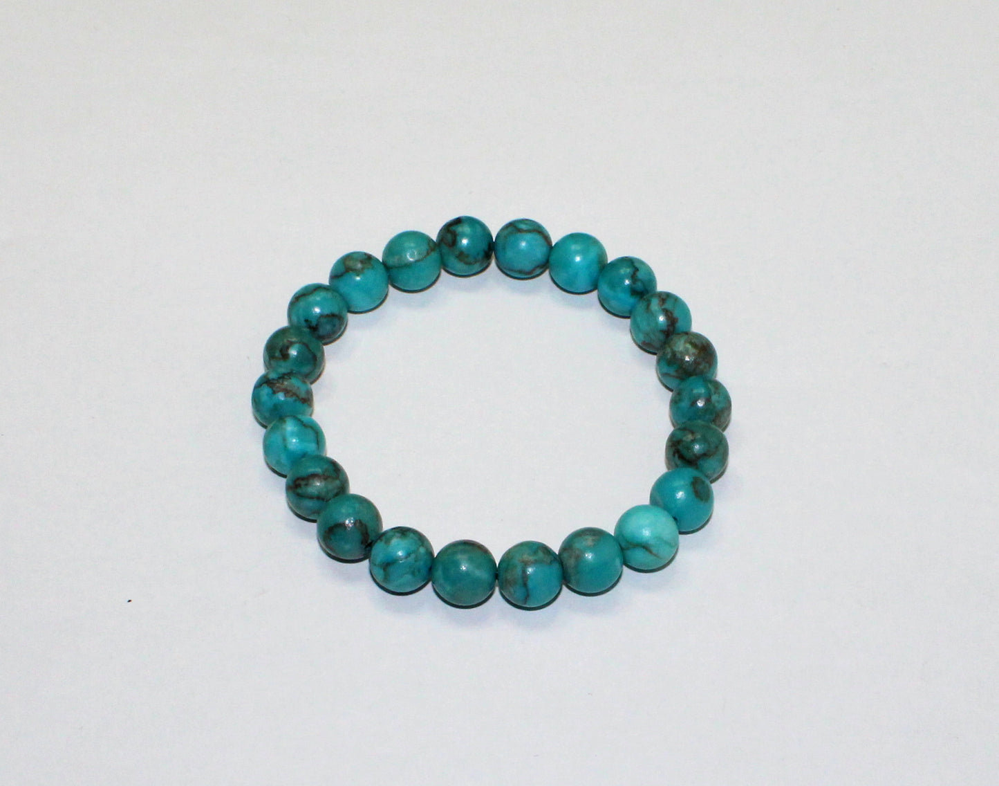 Natural African Turquoise Bead Bracelet