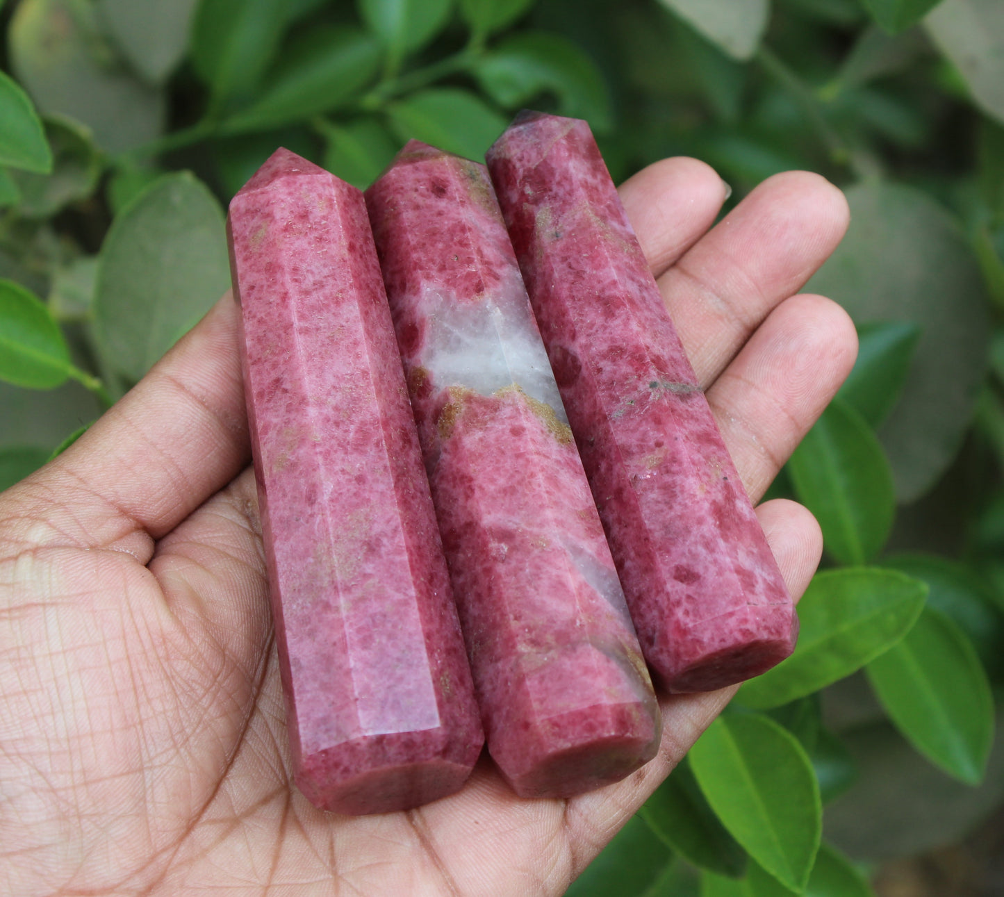 Natural Rhodonite High Quality Point