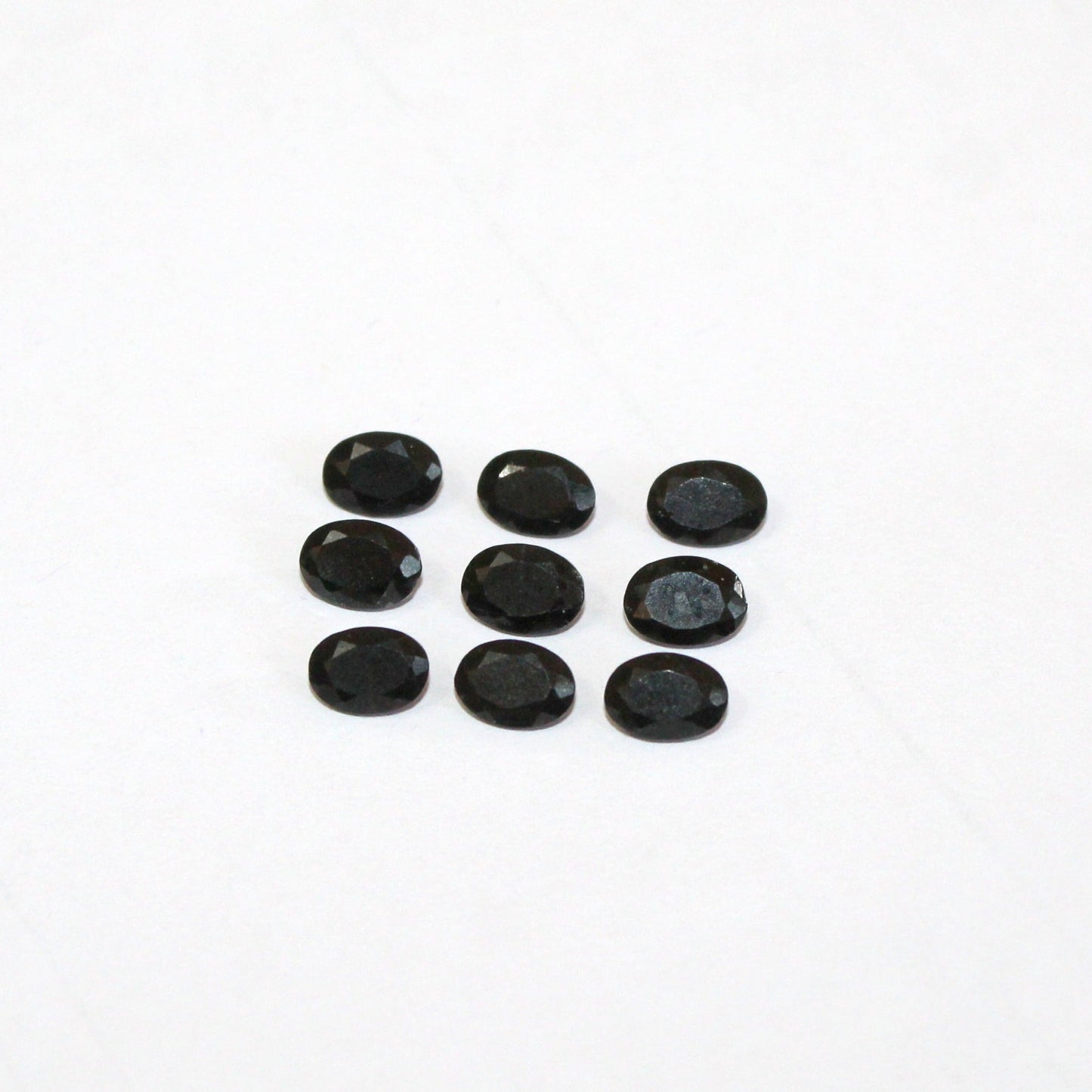 Black Tourmaline Oval Loose Gemstone