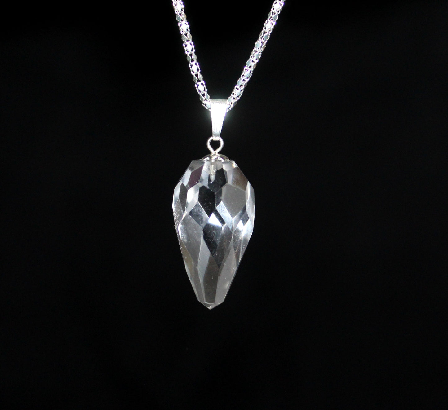 Natural Clear Quartz Pendant