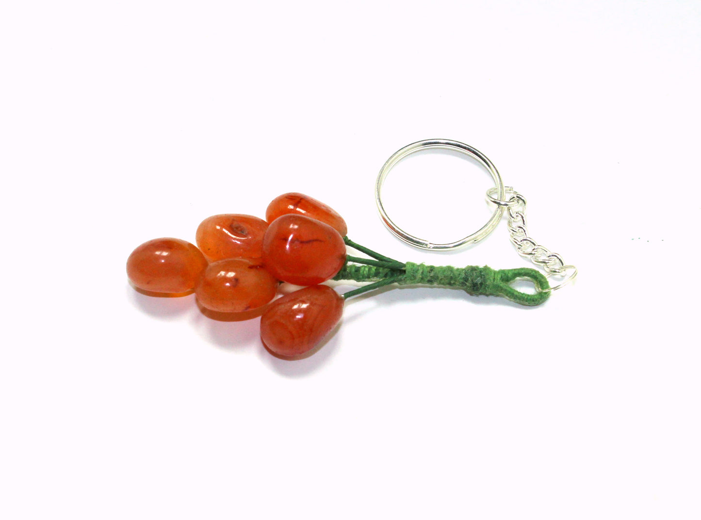 Natural Carnelian Key Chain