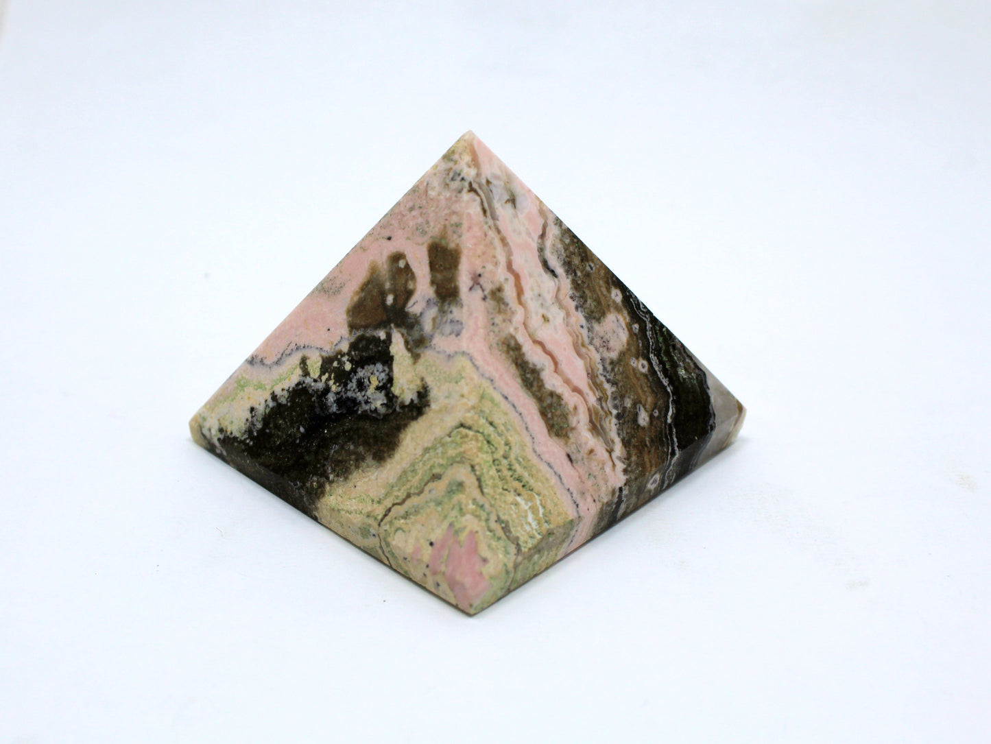 Natural 50 mm Rhodochrosite Pyramid