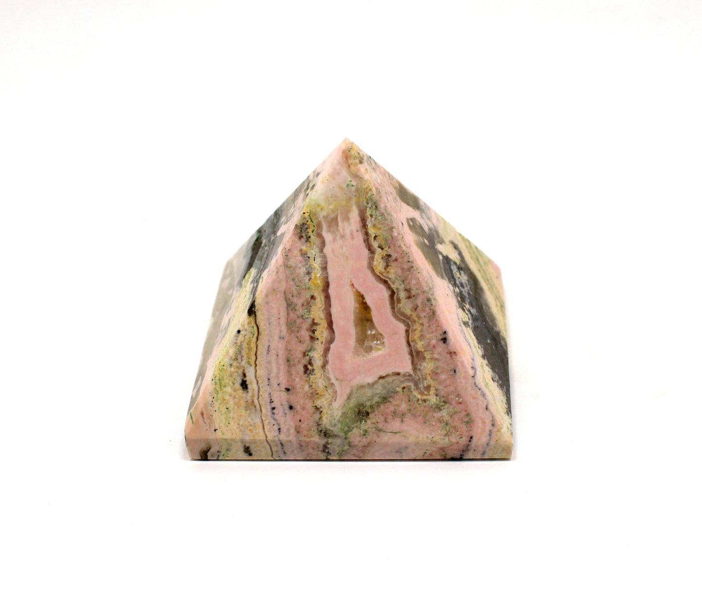 Natural 50 mm Rhodochrosite Pyramid