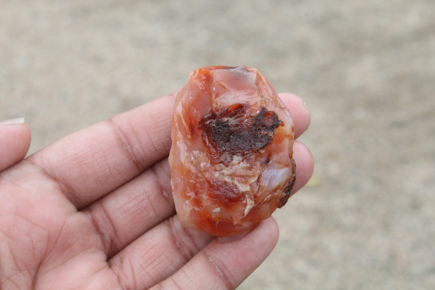 Natural Carnelian Raw Stone