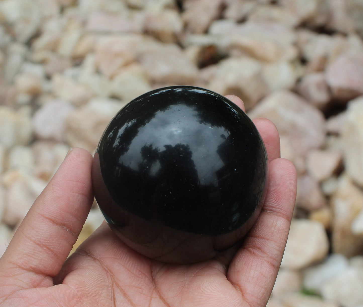 Black Obsidian 60 mm Sphere