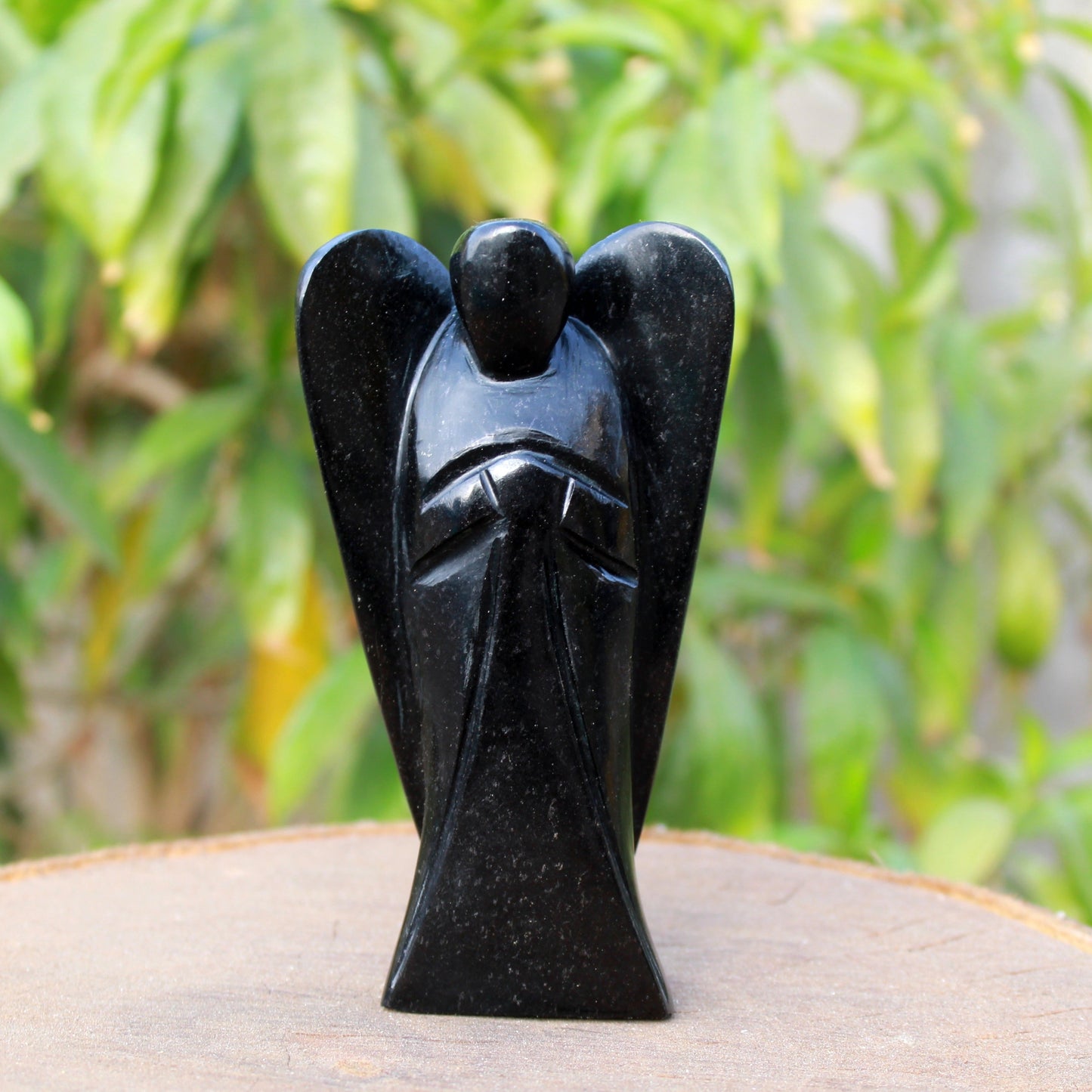 Large 5 inch Black Tourmaline Angel