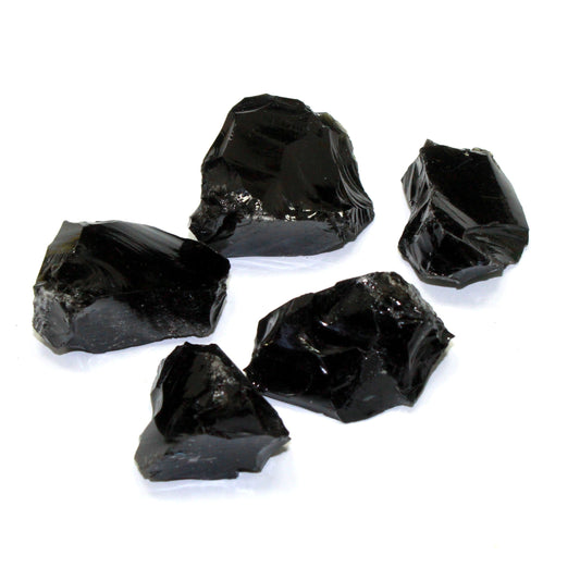 Black Obsidian Raw Stone