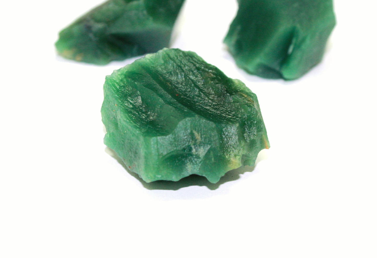 Natural Green Jade Raw Stone