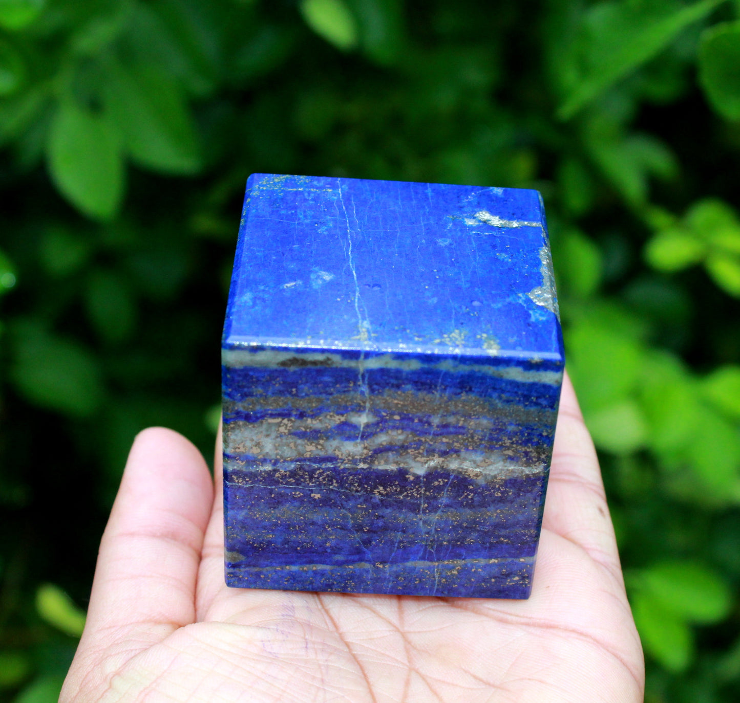 Natural 50 mm Lapis Lazuli Cube