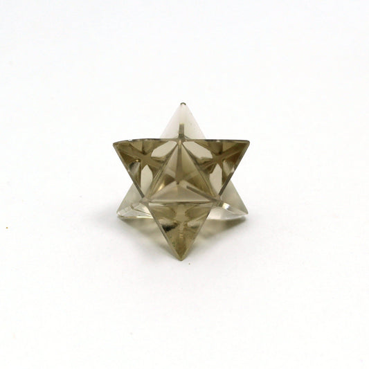 Natural Smoky Quartz Merkaba Star 20 mm