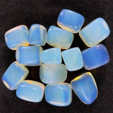 2 Lb Opalite Tumbled Stone - Wholesale