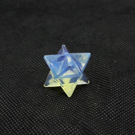 Natural Opalite Merkaba Star 20 mm