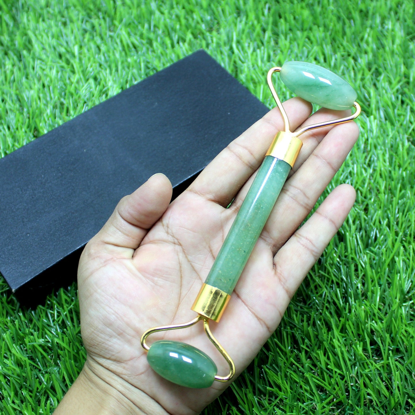 Natural Green Aventurine Roller Massage